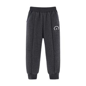 Детские вязаные спортивные штаны dark heather gray Disney, серый