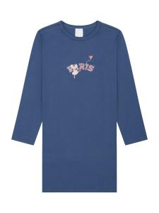 Ночная рубашка SCHIESSER, темно-синий