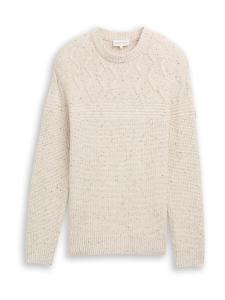 Свитер TOM TAILOR, от белого