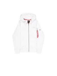 ALPHA INDUSTRIES Толстовка в белом цвете