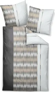 Постельное белье Janine Milano 45026 07 Coffee Mako Satin 240 см x 220 см Original Janine