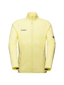 MAMMUT Спортивная флисовая куртка 'Aconcagua' в пастельно-желтом цвете