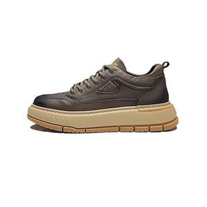 Износостойкие, дышащие, легкие, низкие повседневные туфли для мужчин SENJIALUO, Black