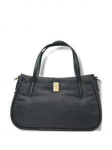 Средняя сумка-тоут CAHIER с логотипом Borbonese, серый