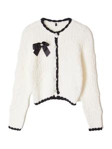 Вязаный кардиган Trendyol, Ecru