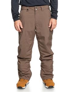 QUIKSILVER Зимние брюки ESTATE коричневые мужские