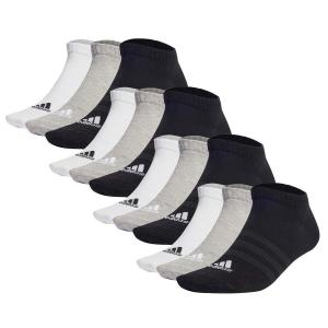 ADIDAS Носки унисекс, упаковка из 12 пар тонких и лёгких спортивных носков с низкой посадкой
