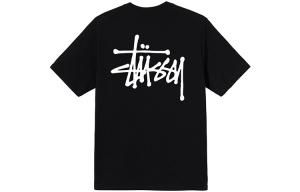 Футболка Stussy Basic Черная, цвет Black