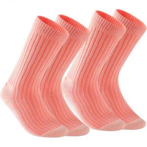 DECATHLON Женские носки Crew 2 шт Pink