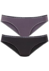 Трусики LASCANA, цвет Lilac/Black
