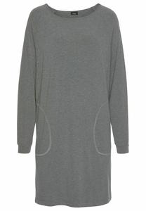 Ночная рубашка SLEEPSHIRT LASCANA, серый