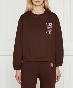 Толстовка Regular fit Pinko, коричневый