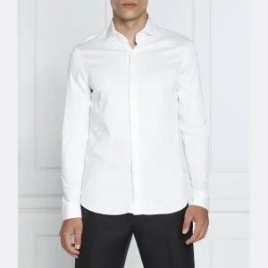 Рубашка узкого кроя Van Laack, белый