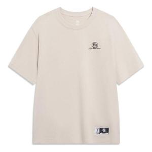 Футболка badfive live с графическим принтом обручей футболка Li-Ning, бежевый