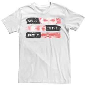 Мужская футболка Black Widow Spies In The Family Marvel