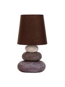 Настольная лампа "STONEY" коричневого цвета - (Д)16 см x (Ш)16 см x (В)31 см näve