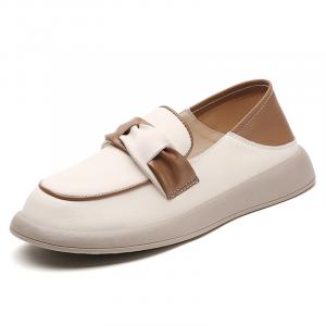 Reivanti Лоферы женские бежево-коричневого цвета Reivantix, 33221 Бежево-коричневый