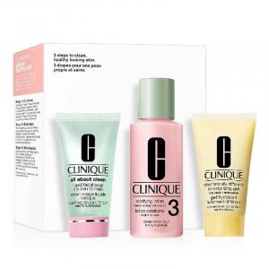 Набор по уходу за кожей Clinique Skin School Supplies (Type 3), 3 предмета