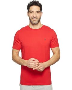 Футболка Tommy Hilfiger Short Sleeve Core Flag Crew Neck, цвет Mahogany