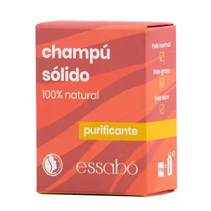 Твердый шампунь Champú Sólido Purificante Essabó, 100 g