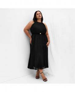 Платье миди Ruby больших размеров CITY CHIC, Black