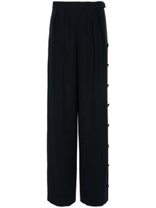 Emporio Armani брюки палаццо, синий