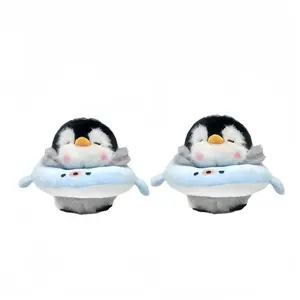Милый и очаровательный плюшевый кулон пингвин с кругом для плавания высота 12см Cute Chip