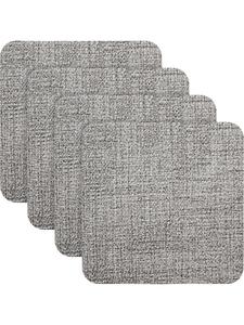 Erwin Müller Набор из 4 подставок под стаканы Elvas серого цвета