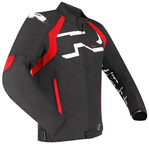 Водонепроницаемая женская мотоциклетная текстильная куртка Richa stradale tex, Black/Red