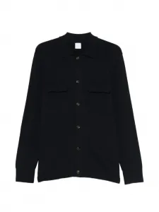 Кардиган на пуговицах с длинными рукавами Eleventy, синий