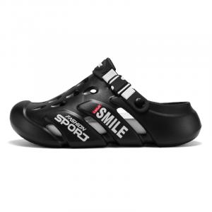 CariteSport Клоги мужские черно-белые, цвет Black White