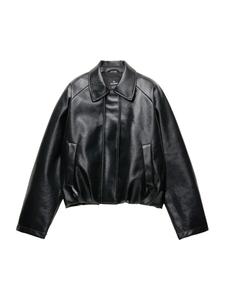 Куртка межсезонная Pull&Bear, черный