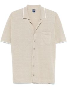 Fedeli рубашка тонкой вязки, нейтральный цвет