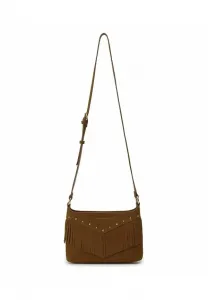 Уютная сумка через плечо jane, 29 см. Les Visionnaires, Cognac