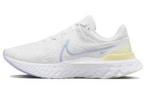 Nike React Infinity Run Flyknit 3 White Violet Citron Tint (женские)