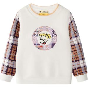 Свитшот YUANTIANZHI,LIANMINGKUAN Cloud White для детей 3-7 лет FILA KIDS, белый