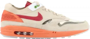 Кроссовки Nike CLOT x Air Max 1 Premium 'Kiss of Death' 2006, загар