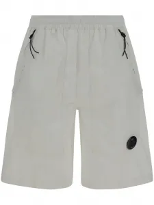 Шорты-бермуды из рипстопа C.P. Company, белый