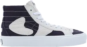 Кроссовки Vans Sk8-Hi WP VR3 LX Patchwork - White Navy, белый
