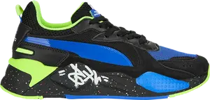 Кроссовки Puma Need For Speed x RS-X Graffiti, черный