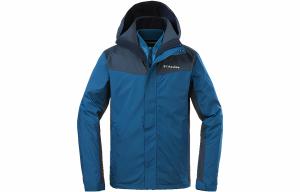 Columbia Синяя пуховая куртка Men's Blue, Blue