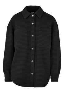 Рубашка Urban Classics с воротником, черный