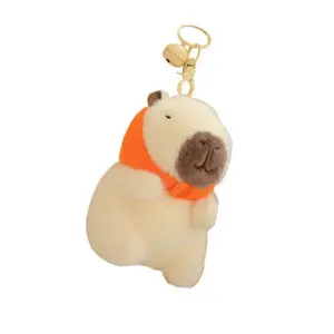 Очаровательный капибара шарм капибара, изысканные брелоки куклы плюшевая кукла высота 14см Dolls and bears dance