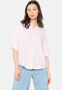 Блузка на пуговицах LOOSE STRIPED LolaLiza, светло-розовый