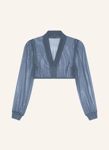 Блузка дирндль из сетки Johann & Johanna, серый