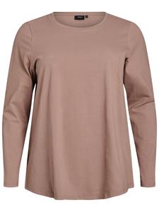 Блуза Zizzi, коричневый