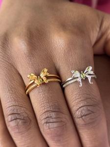 Набор колец Winx Club X Gadget4entertainment Aisha Enchantix, серебро