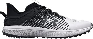 Кроссовки Under Armour Yard TF Black White, черный