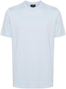 Dunhill футболка с вышитым логотипом, синий