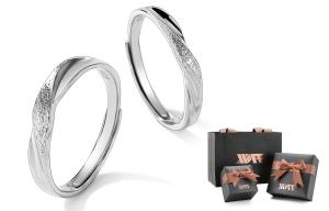 XXOFF Серебряное кольцо S925 унисекс серебристо-белое